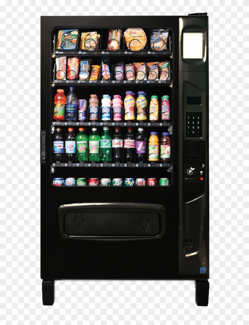 Usi 5 Wide Combo Cold Snack Vending Machine Hd Png Download