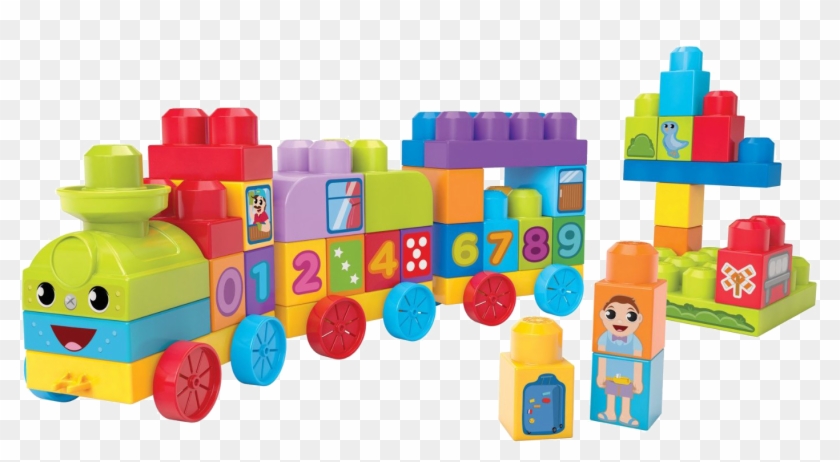 fisher price mega bloks train