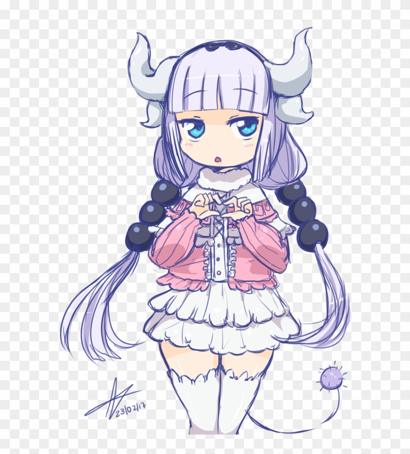 Kanna By Stalkingp - Kanna Thicc, HD Png Download - 688x900(#6073664