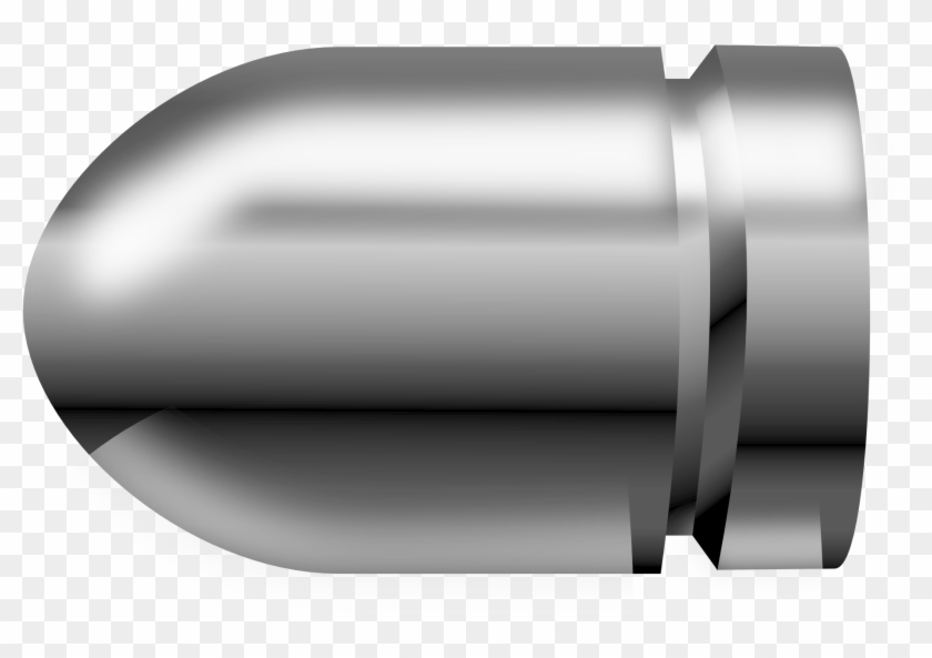 Previously, The Bullets Have Been Rectangles, But I - Cartoon Bullet