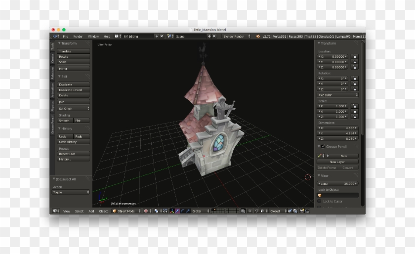 Blender Export Png - Blender Model, Transparent Png - 700x440(#6096802