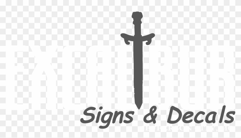 Excalibur Signs & Decals - Human Action, HD Png Download - 4528x2400 ...