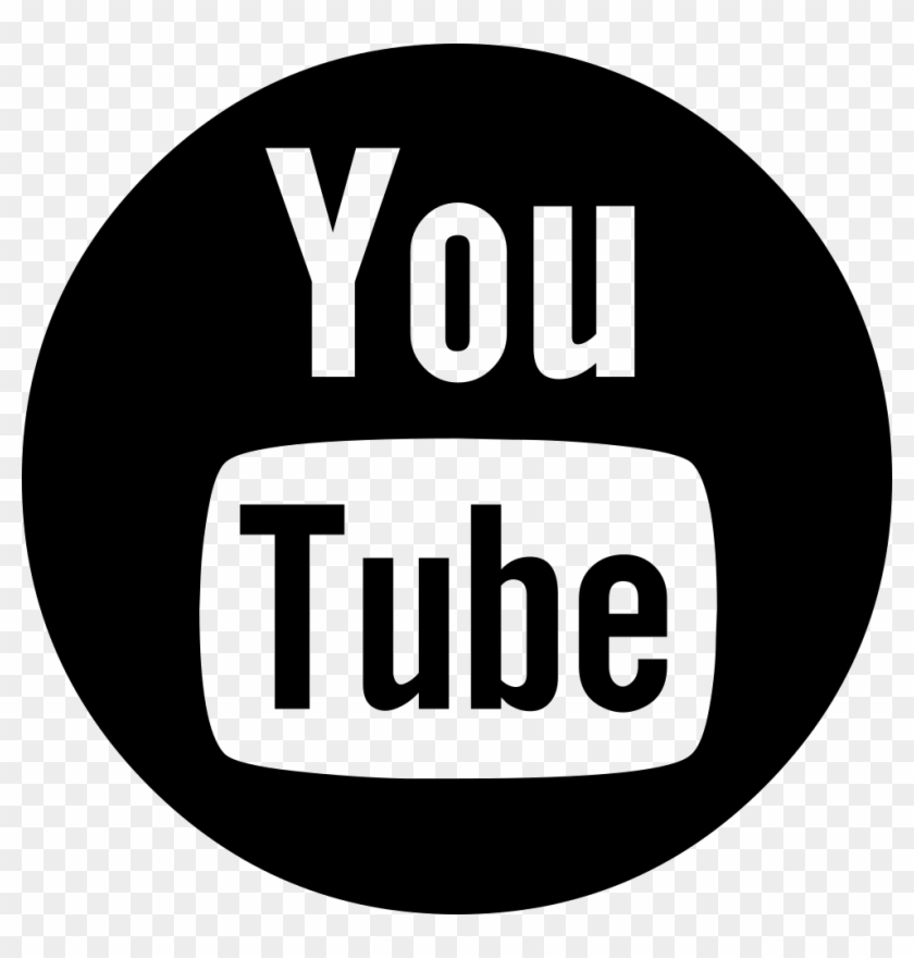 Png File Youtube Logo Black Transparent Png 980x980 610092