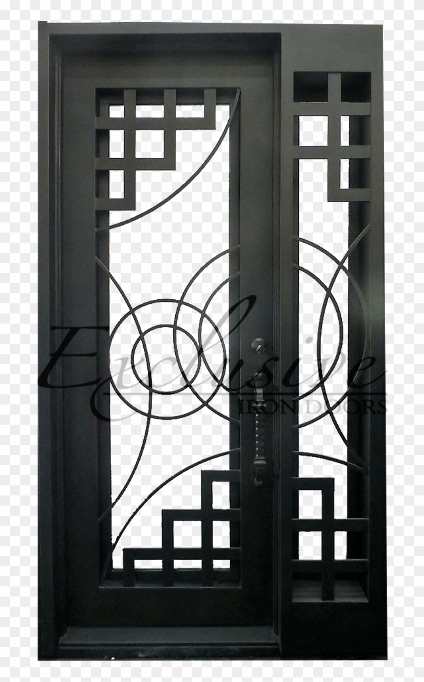 Joan Custom Single Iron Door Exclusive Iron Doors Door - Screen Door, HD  Png Download - 1243x1568(#6101168) - PngFind