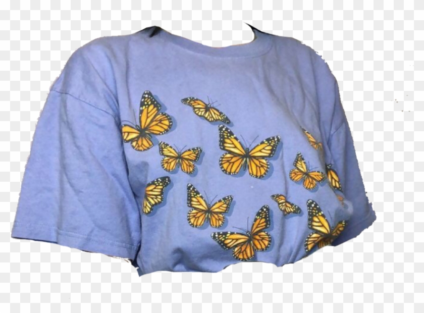 butterfly on clothes
