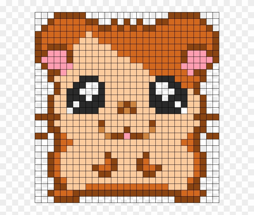 Cute Food Pixel Art Grid - Pixel Art Grid Gallery