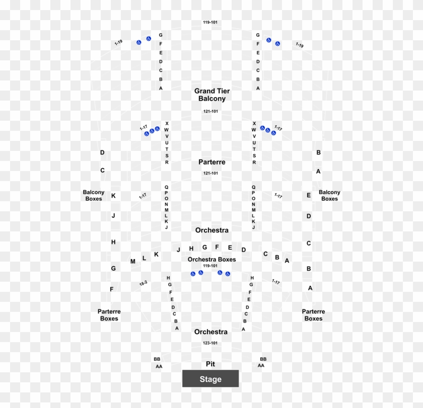 Grand Ole Opry Seating Chart Tier 1