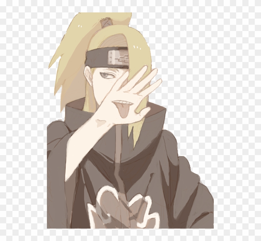 Naruto Shippuden, Deidara (Akatsuki), Naruto character illustration  transparent background PNG clipart