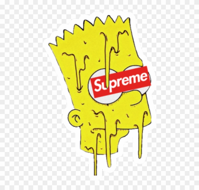 Supreme Bart Simpson Png, Cartoon Png, Supreme Logo Png, Bart Simpson ...