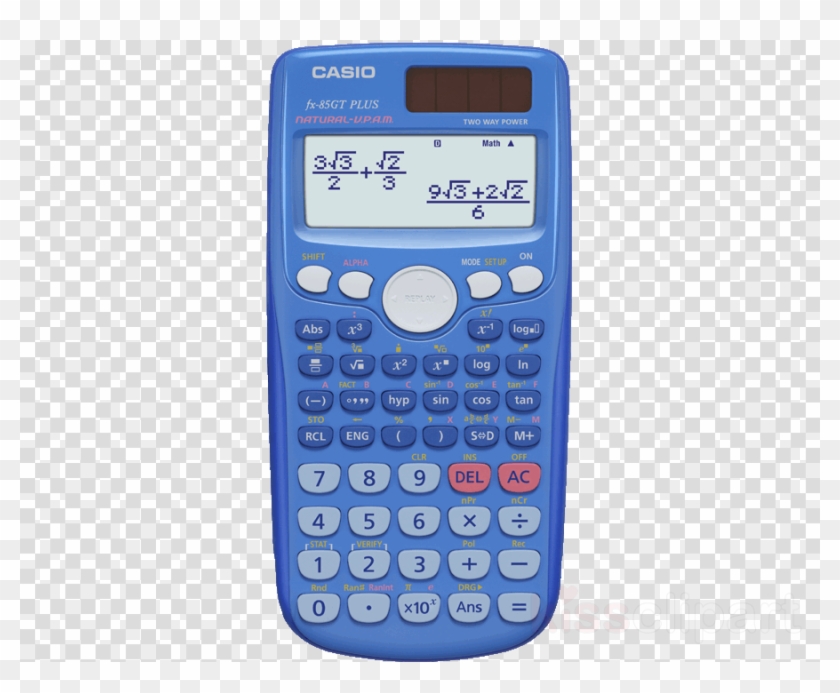 Casio Fx 85gt Plus Clipart Casio V - Scientific Calculator Clipart No  Background, HD Png Download - 900x700(#6115755) - PngFind
