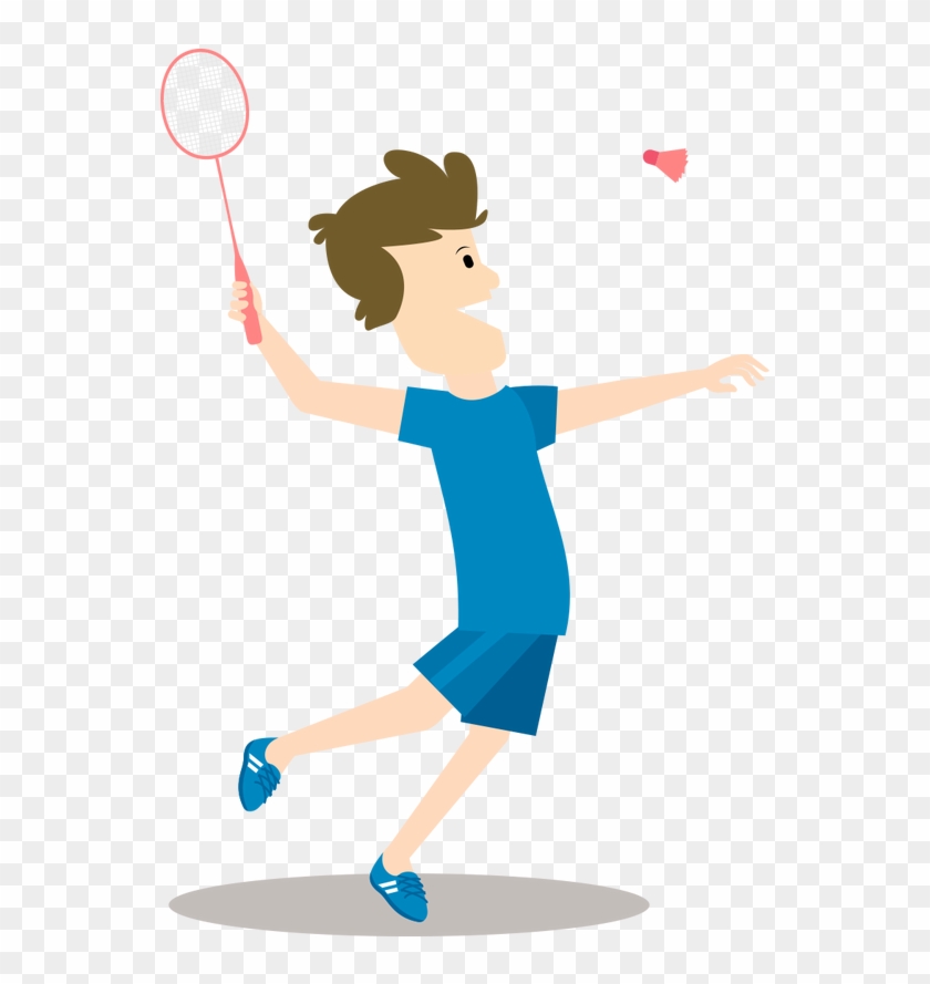 Badminton Cartoon Png - Ping Pong, Transparent Png - 650x902(#6117151) -  PngFind