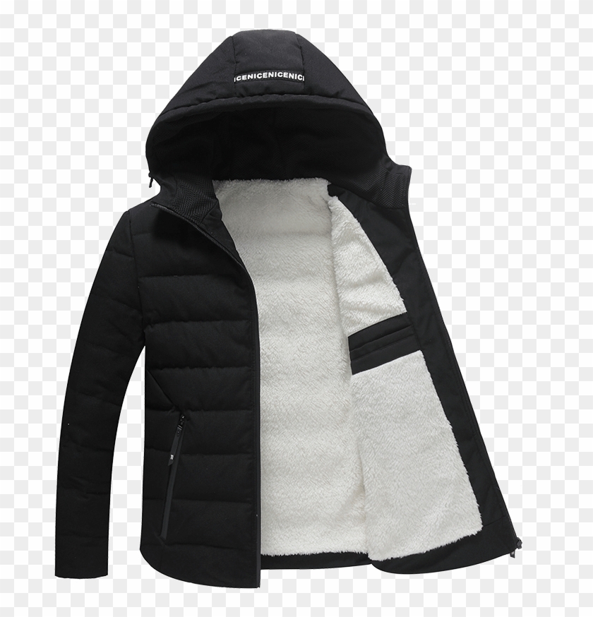 Men S Coat Down Jacket Youth Slim Trend Winter Short Hoodie Hd Png Download 800x800 Pngfind