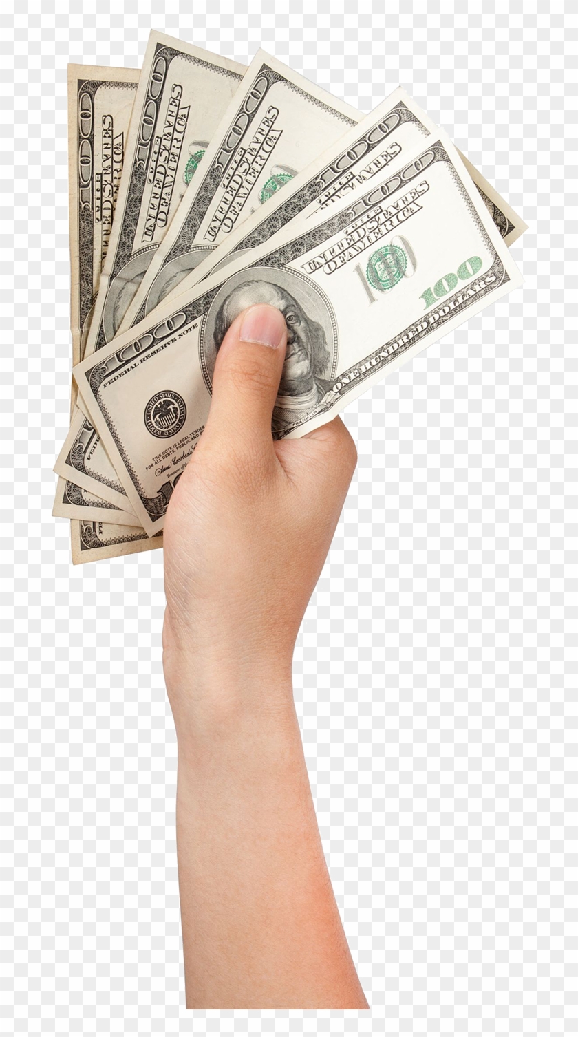 Cash In Hand Png Transparent Background, Png Download - 700x1427