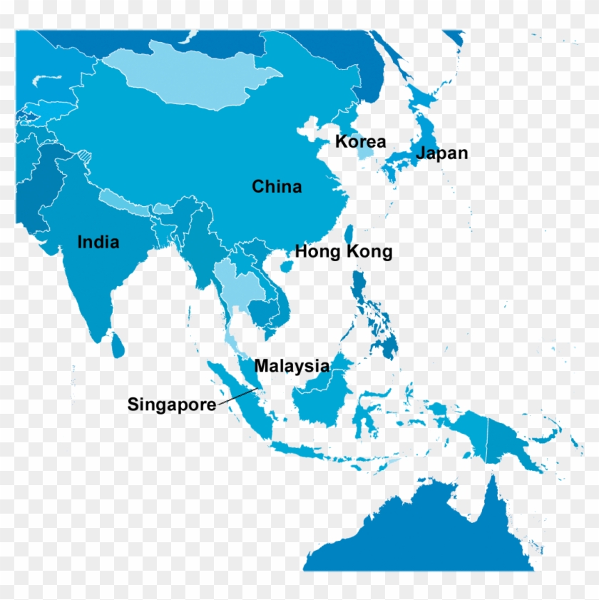 Southeast Asia Map Of Top 7 Markets - South Asia Subregional Economic