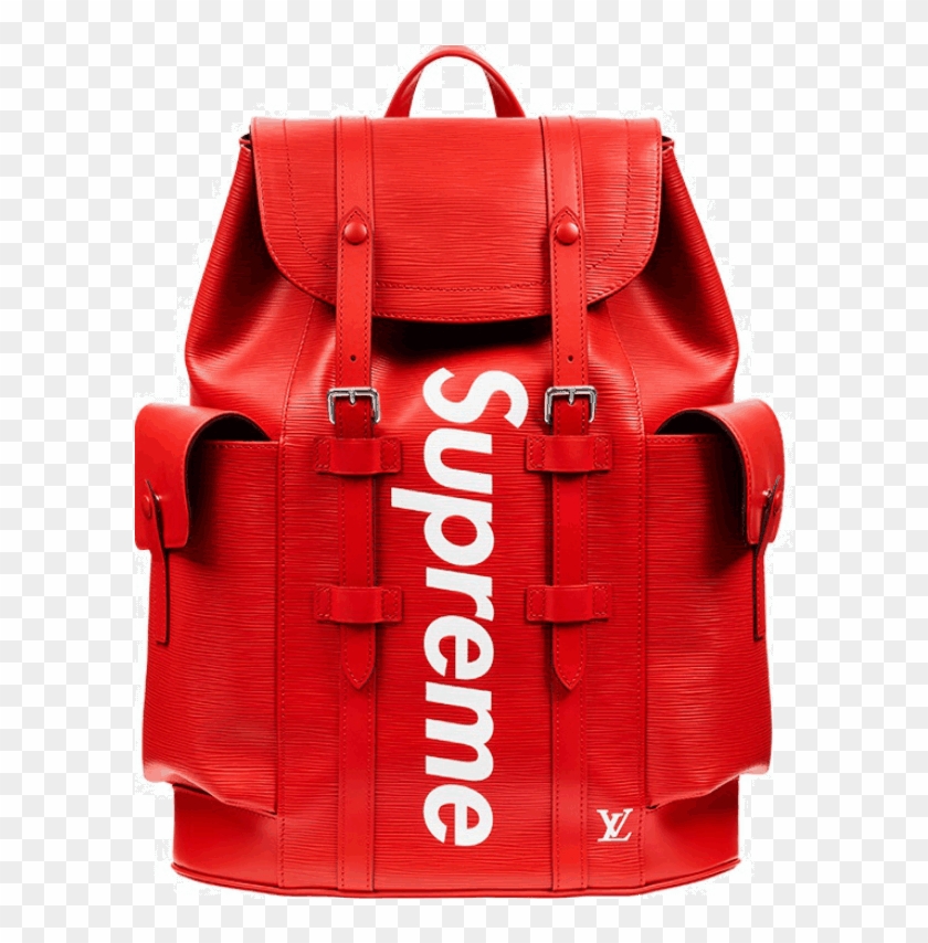 Mochila Supreme Lv Christopher Pm Louis Vuitton Supreme Backpack - supreme bag roblox png