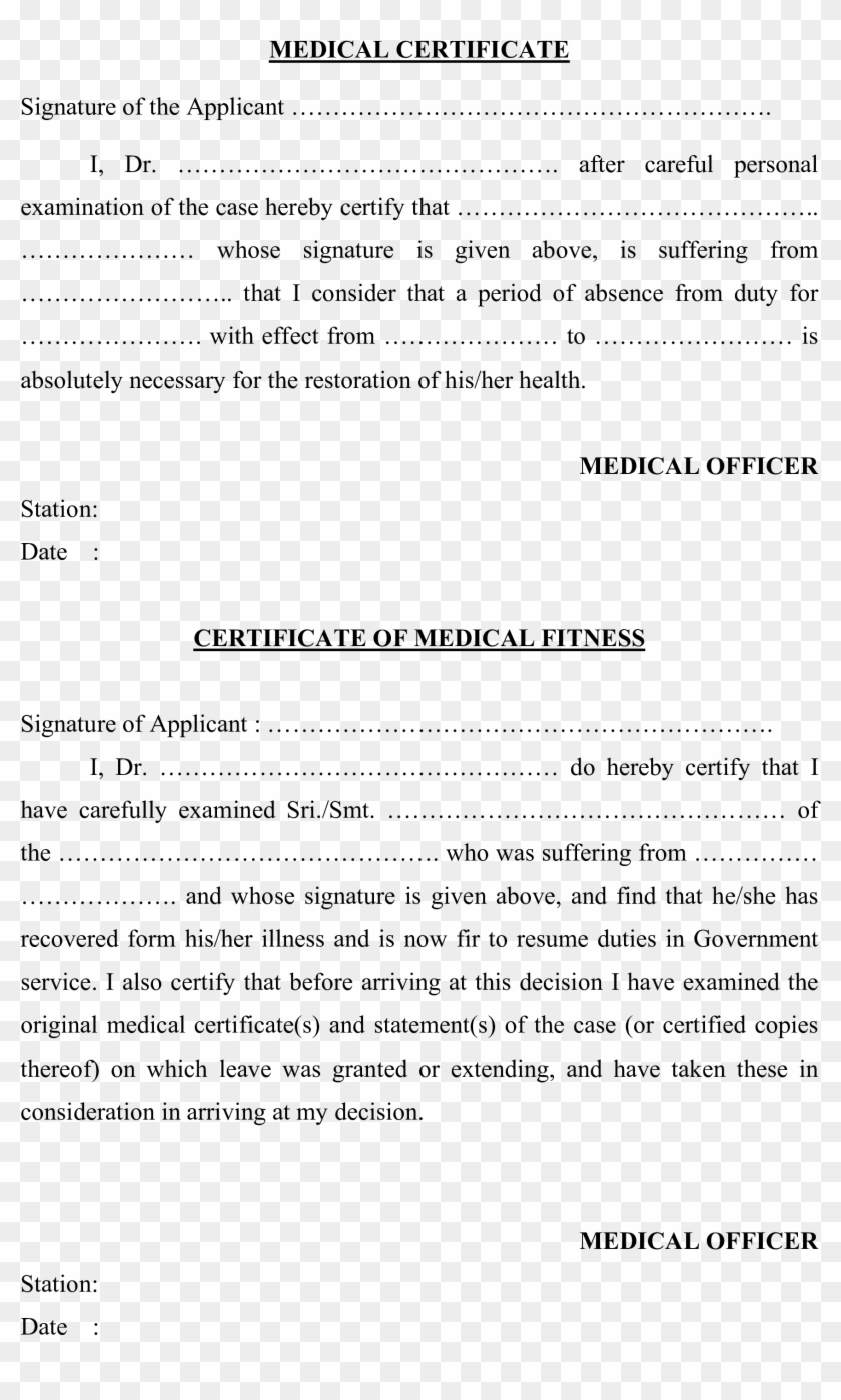 Free Blank Medical Certificate Templates At Allbusinesstemplates Within Fake Medical Certificate Template Download