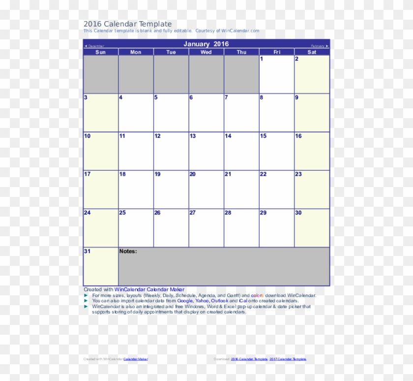 editable-calendar-template