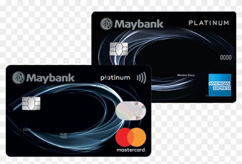 Maybank 2 Platinum Cards Maybank Credit Card Platinum Hd Png Download 1002x631 6134416 Pngfind