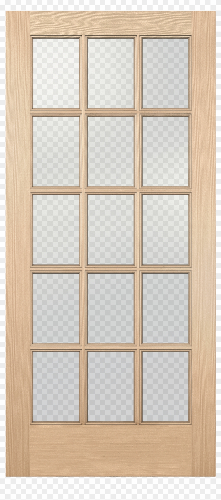 Model Overview 36 Inch 15 Lite Exterior Door Slab, HD