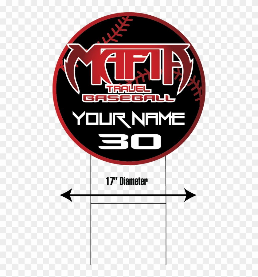 17 Diameter Yard Sign - Graphic Design, HD Png Download - 498x823 ...