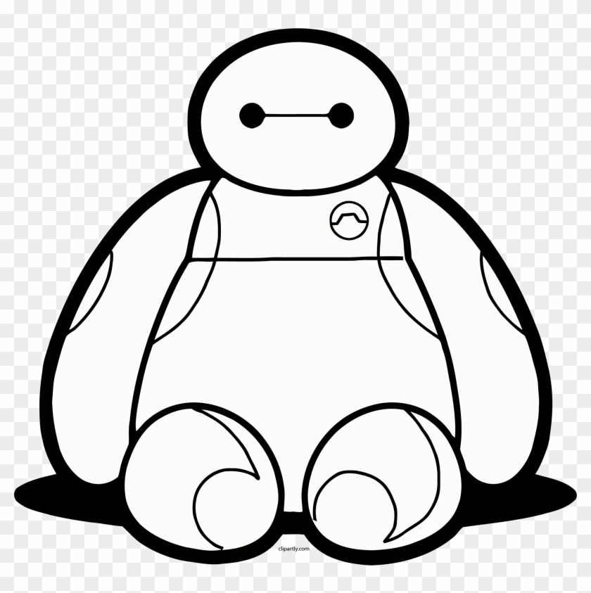 Baymax Staying Front View Png Clipart - Dibujos De Grandes Heroes,  Transparent Png - 2022x1933(#6155899) - PngFind