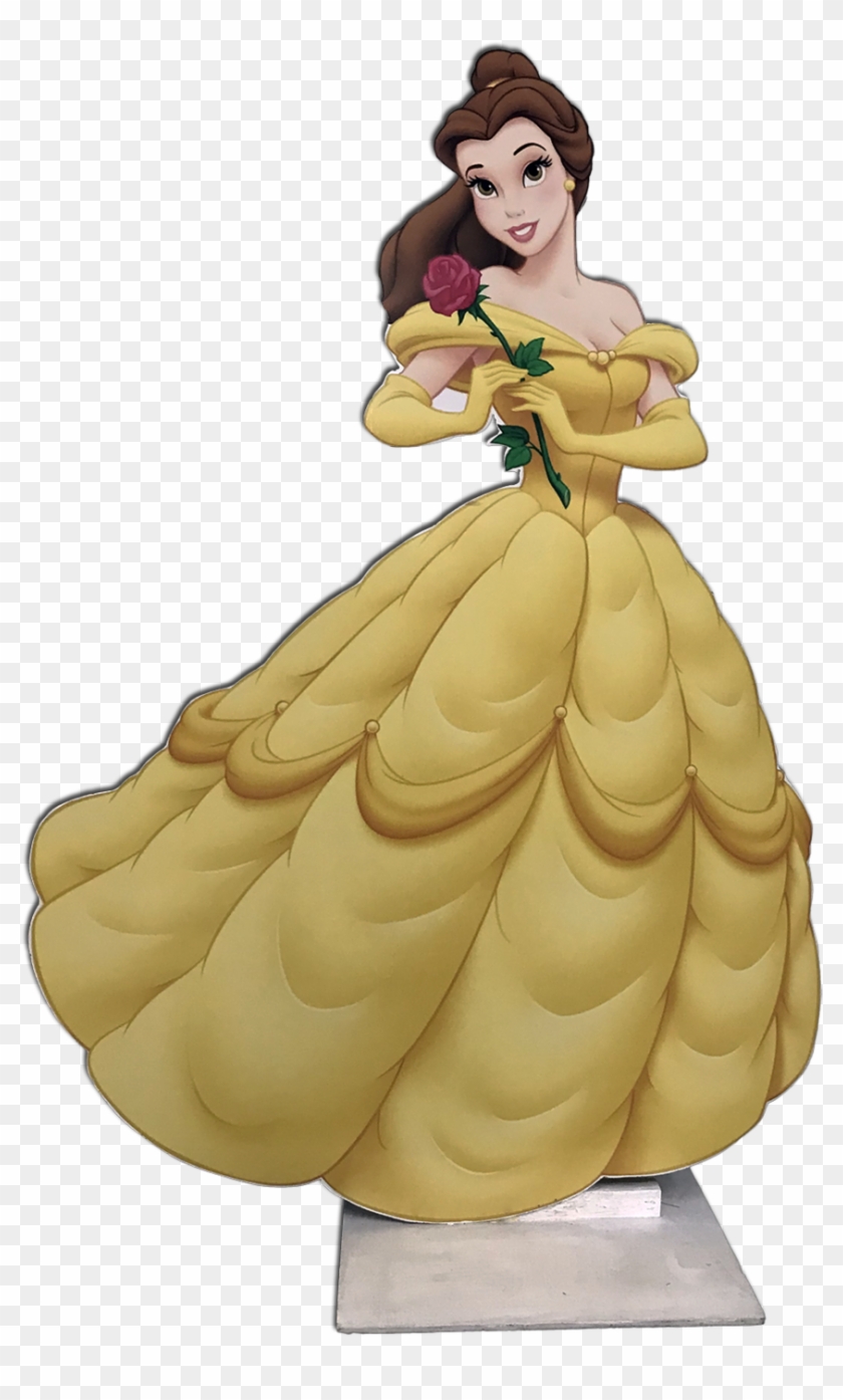 Disney Princess - Belle Beauty And The Beast Cartoon, HD Png Download -  865x1395(#6157519) - PngFind