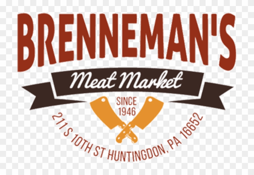 Brenneman's Meat Market Label, HD Png Download 1000x509(6160771