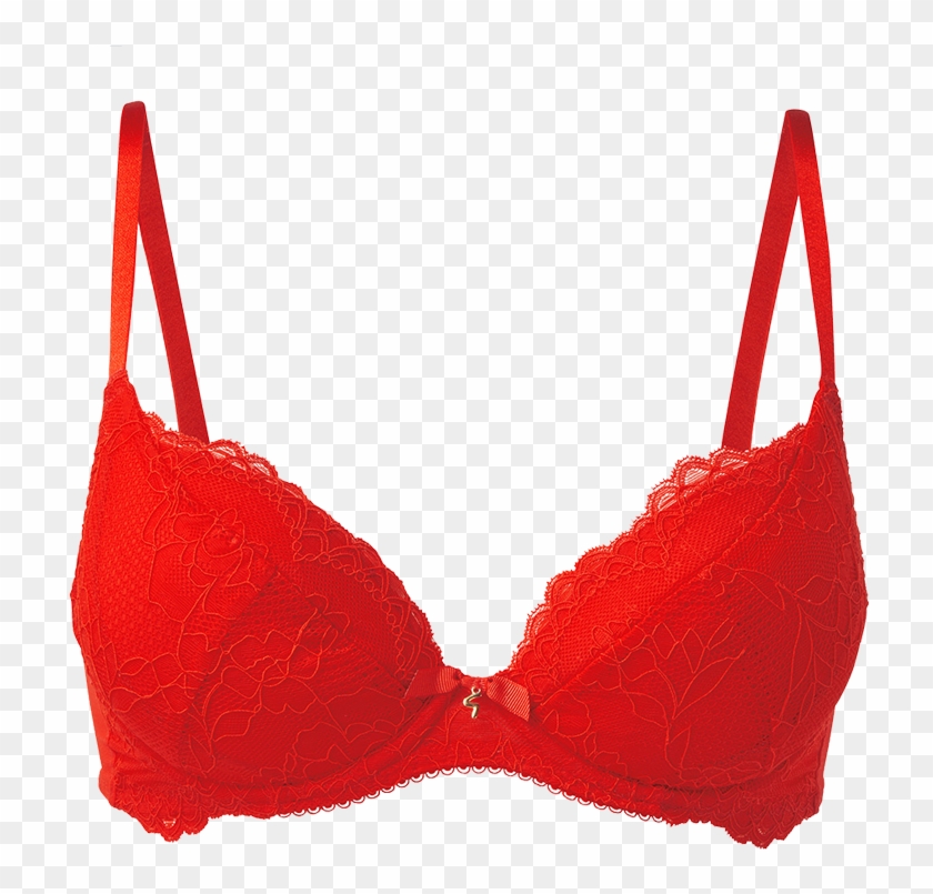 Superboost Lace Plunge Bra Chilli Red Product Front - Bra, HD Png Download  - 800x1000(#6163517) - PngFind