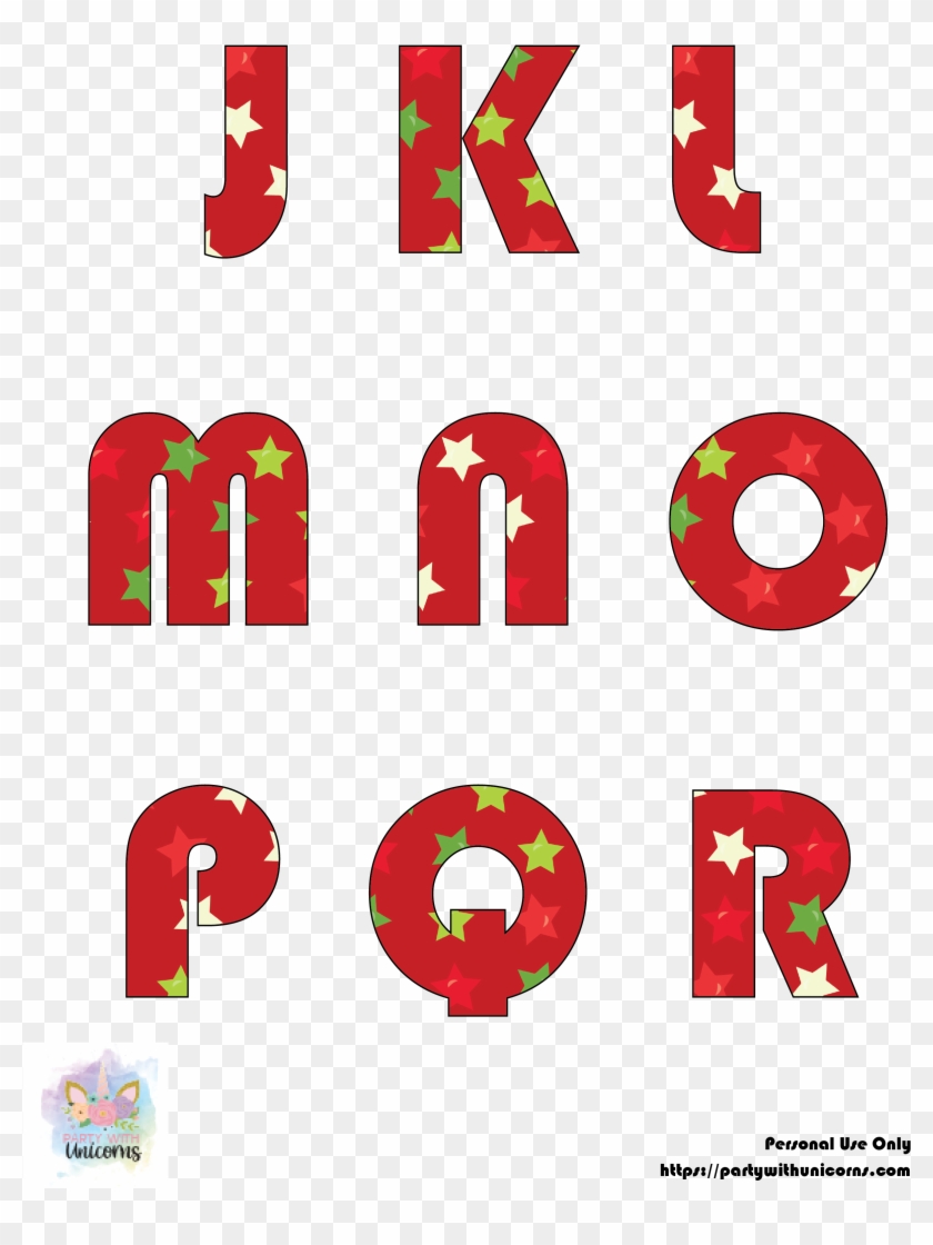 Christmas Clip Art Letters Christmas Clip Art Letters, HD Png Download