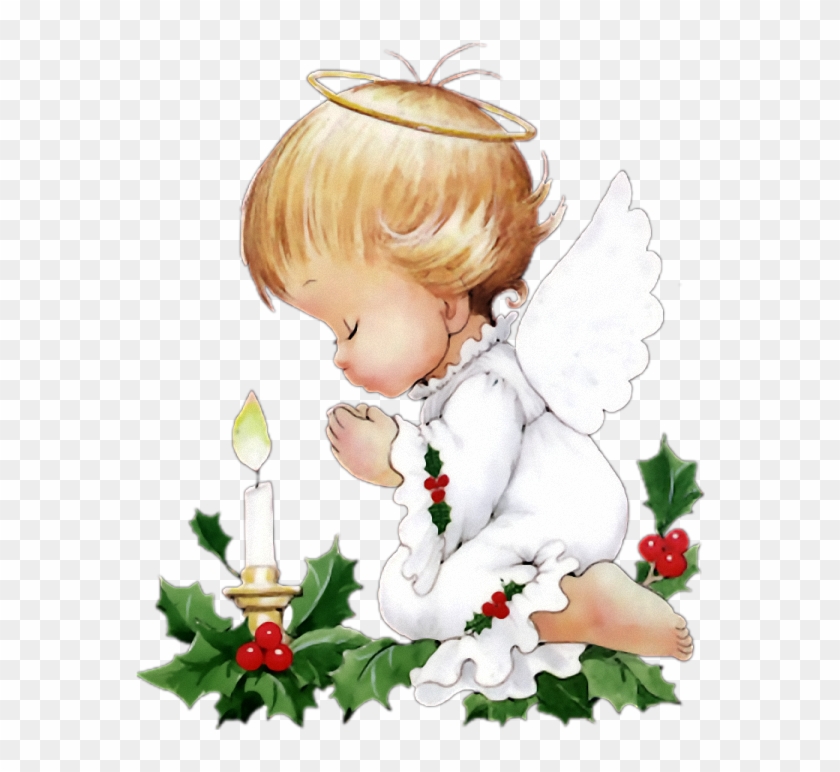Ruth Morehead Angel Illustration Vintage Christmas Baby Angel Praying Hd Png Download 572x692 Pngfind