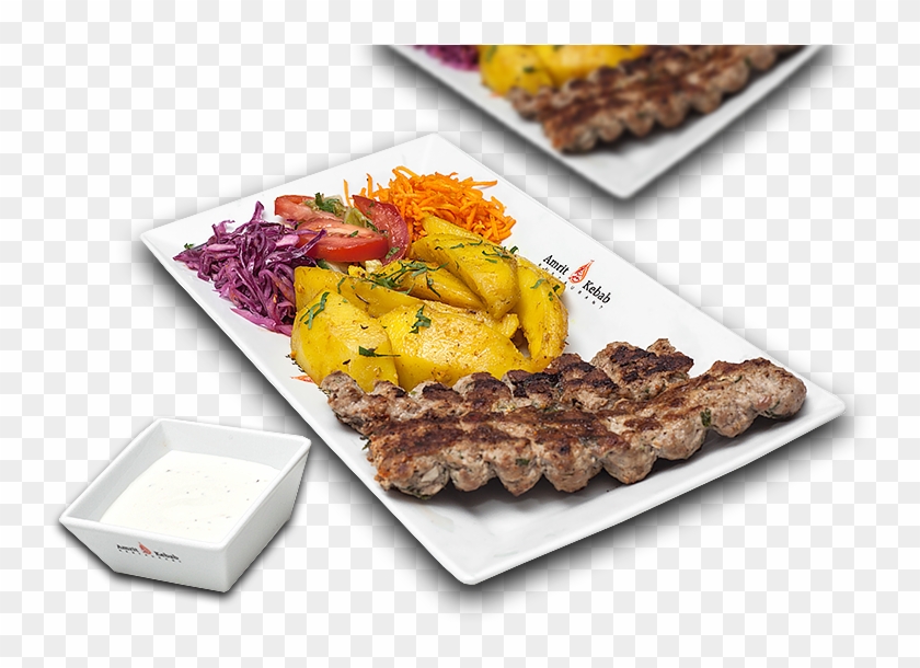 Grilled Sish Kebab - Danie Amrit, HD Png Download - 800x600(#6169248