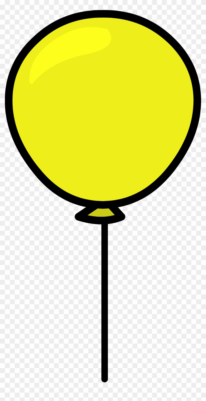 Yellow Balloon Png Transparent Png 905x1718 Pngfind