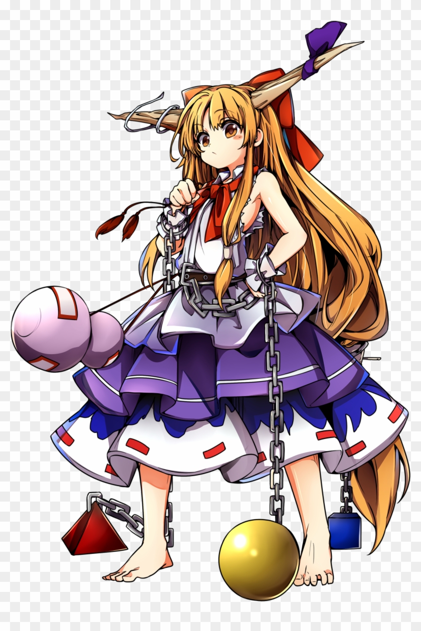 Resized To 29% Of Original - Suika Ibuki Png, Transparent Png