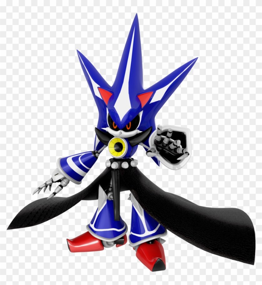 Neo Metal Sonic Render By Nibroc Rock-d9t21s8 - Sonic Heroes Metal