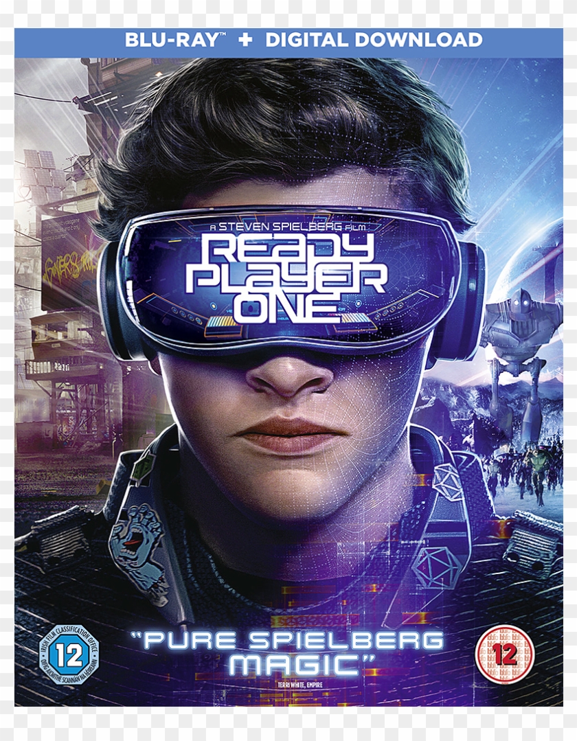 Ready Player One Blu Ray Cover Hd Png Download 1000x1000 Pngfind