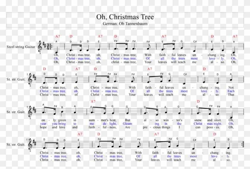 Christmas Song Oh Christmas Tree Demch O History Chords  Oh Christmas