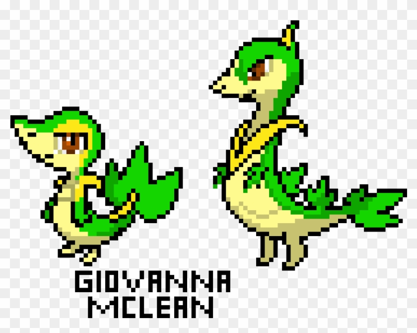 Servine, Serperior, snivy, eevee, pokedex, editing, bead, sprite, pixel  Art, Pokémon