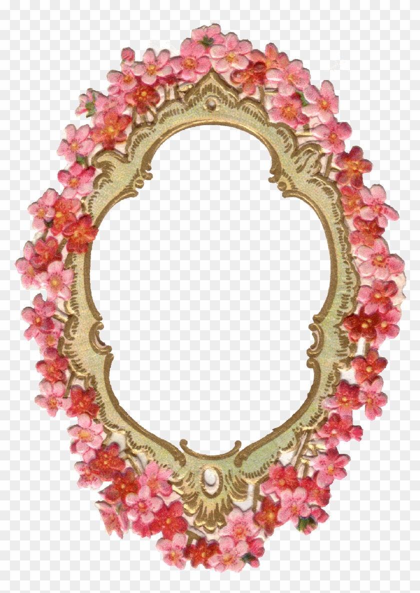 349 Cadre Fleurs Rouge Png Download Anciennes Bon Anniversaire Transparent Png 786x1105 Pngfind