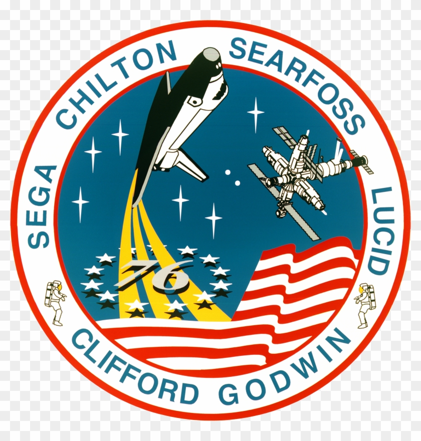 Sts 76 Patch - Space Shuttle Patches, HD Png Download - 2412x2412 ...