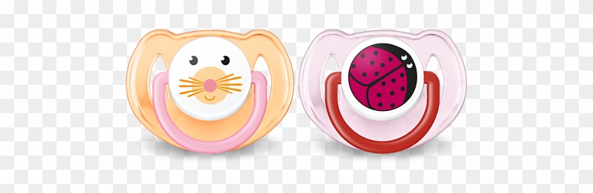 Philips Avent Orthodontic Pacifiers, Animals 6-18 Months - Avent Tutti