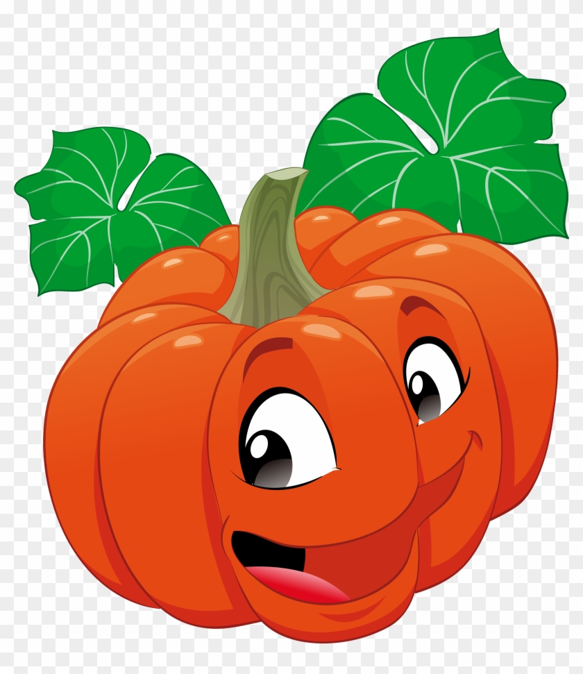 Calabaza Animation Fruits Vegetables - Health Benefits Of Organic Food  Cartoon, HD Png Download - 5906x4724(#626002) - PngFind
