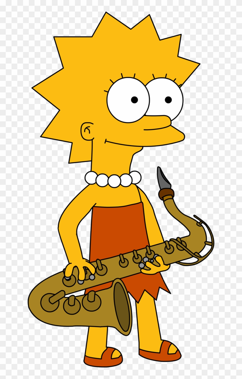 Gran Barrera de Coral diseño Complacer Revisited Bart Simpson Coloring Pages Free Printable - Lisa Simpson Tocando  Sax, HD Png Download - 648x1232(#626646) - PngFind