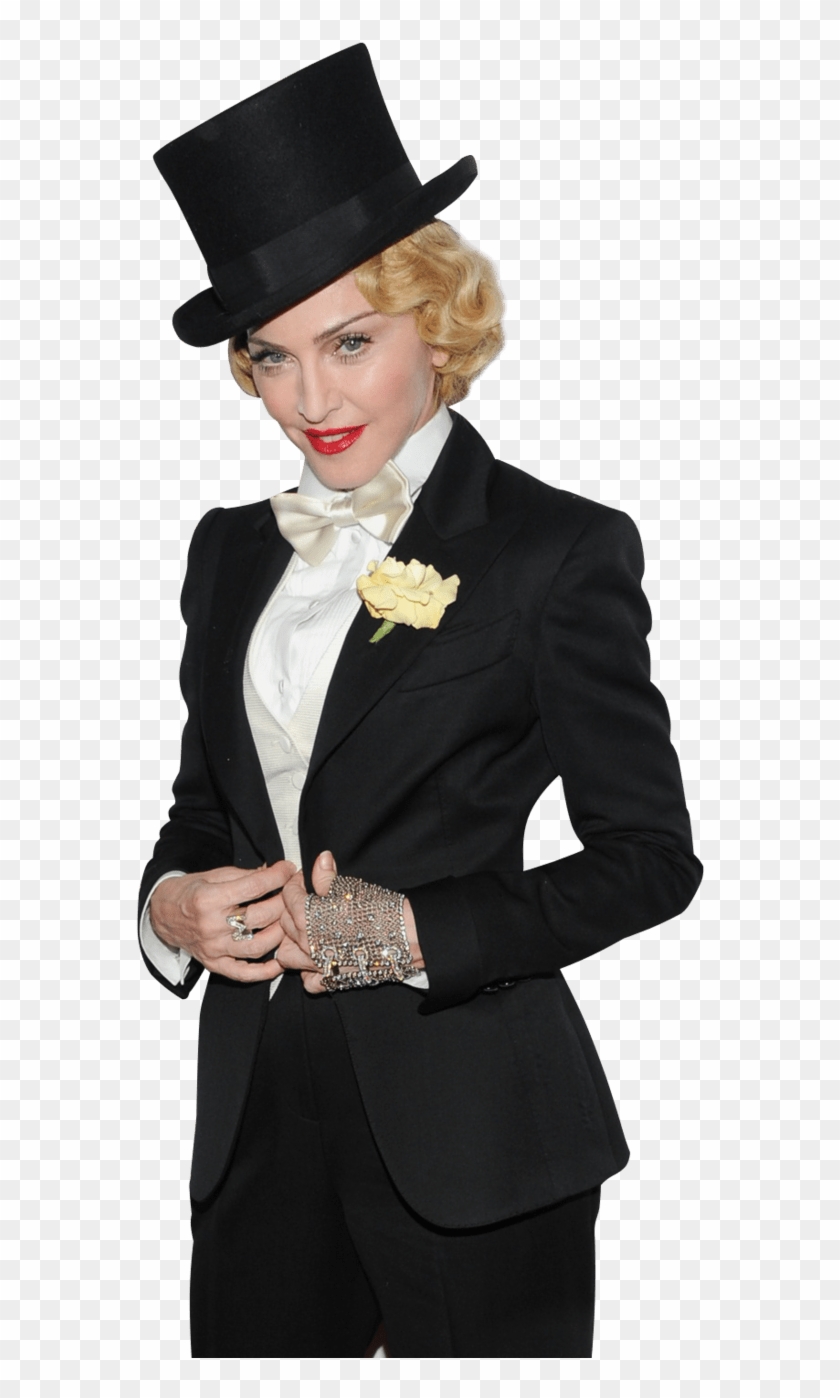 Madonna Top Hat Png Madonna Png Transparent Png 571x1318 Pngfind