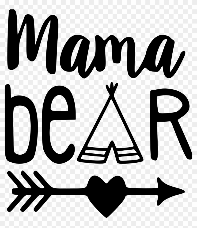 Download Love Mama Bear File Size Mama Bear Svg Free Hd Png Download 1016x1124 6200249 Pngfind