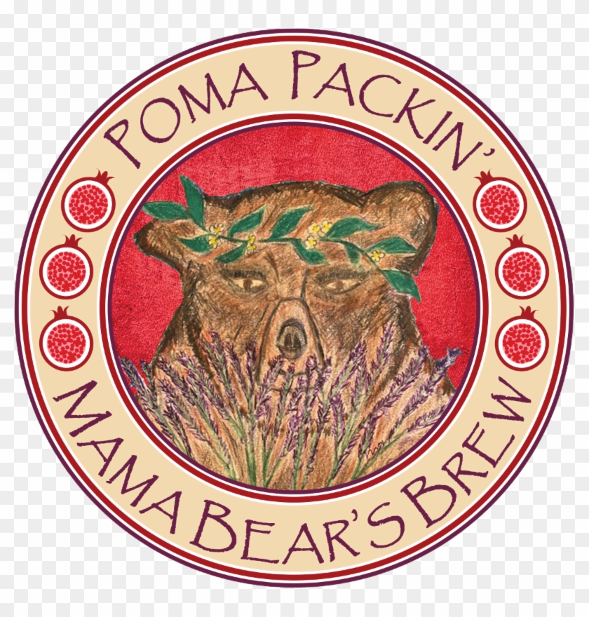 Mama Bear Poma Packin' - Alor, HD Png Download - 800x800(#6201433