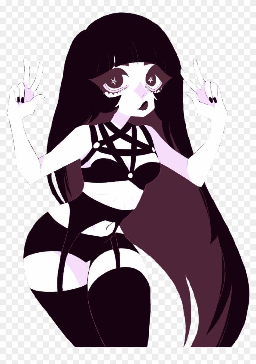 Pastel Goth Anime Girl Clipart  Pastel Goth Anime Character  Free  Transparent PNG Clipart Images Download