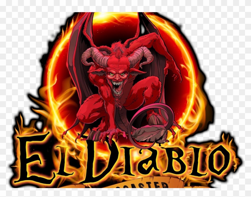 El Diablo Opening Date Revealed - El Diablo Logo Six Flags, HD Png Download  - 983x675(#6216591) - PngFind
