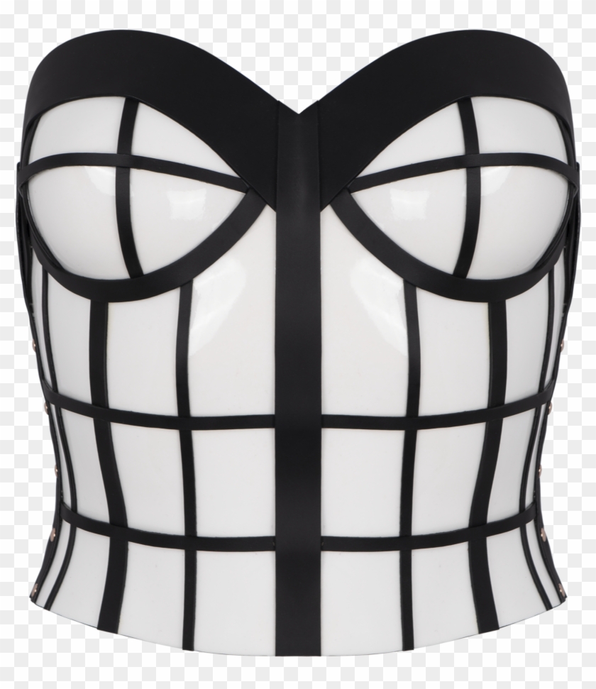 Marinahoermanseder, Corset, Leather, Ss19 - Lingerie Top, HD Png