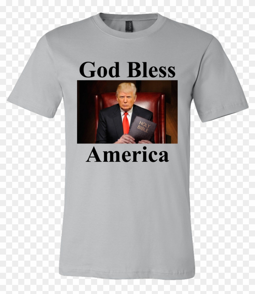 God Bless America T-shirt - Shirt, HD Png Download - 903x1000(#6222727 ...