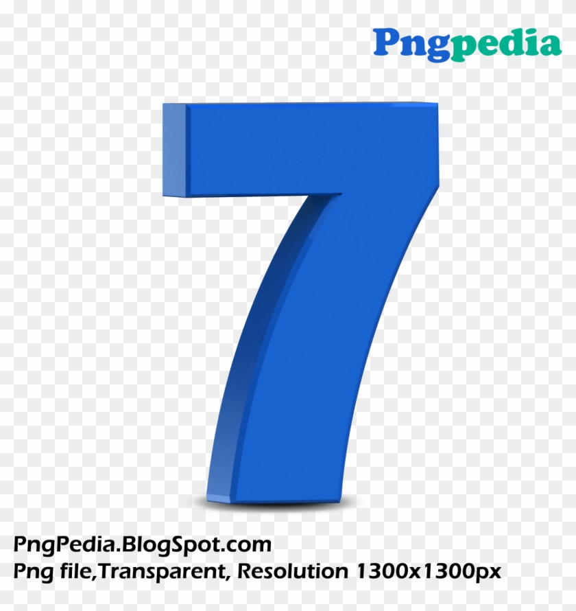 Download Blue 3d Numbers Set 7 Seven Number 7 3d Png Transparent Png 1300x1300 6222905 Pngfind